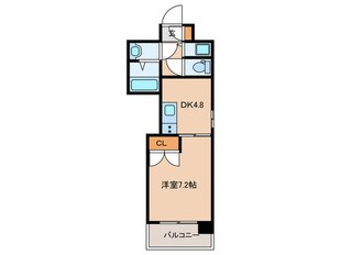 エンクレスト天神WING（1801）の物件間取画像